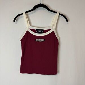 Forever 21 Airwalk Women's Red Tank Top Size S